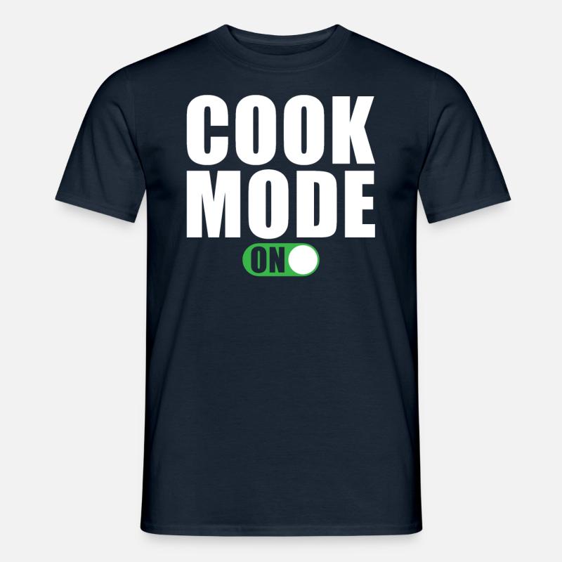 Mode de cuisson activé - T-shirt homme - marine