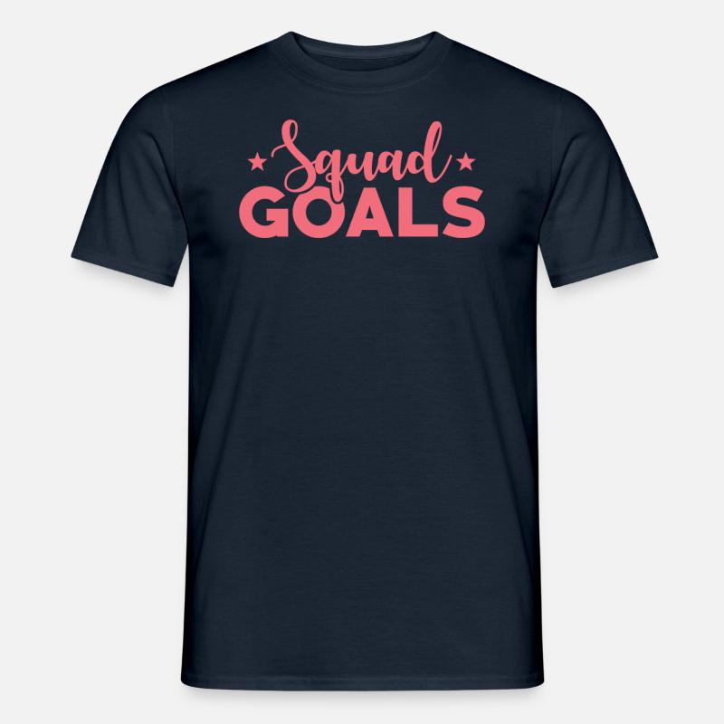 Squad Goals - Männer T-Shirt - Navy