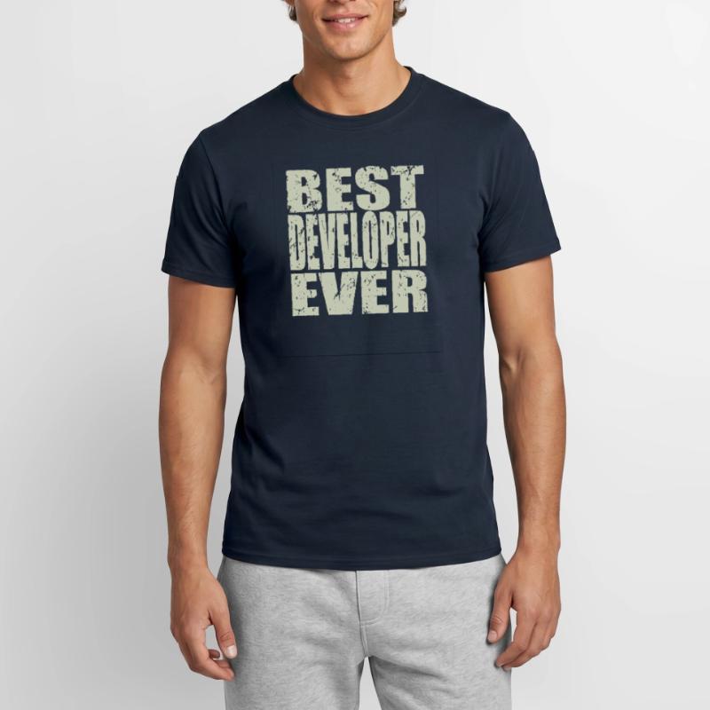 Best Developer ever Developer Gift Men's T-Shirt