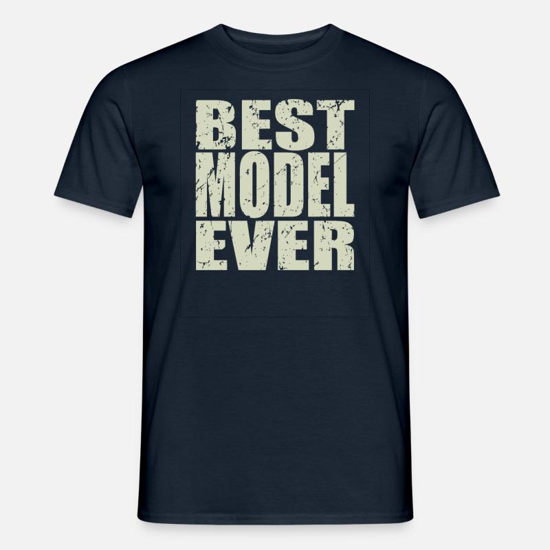Best Model ever Model Geschenk - Männer T-Shirt - Navy