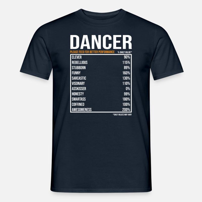 Dancer Dancer Dance Gift - Men's T-Shirt - navy