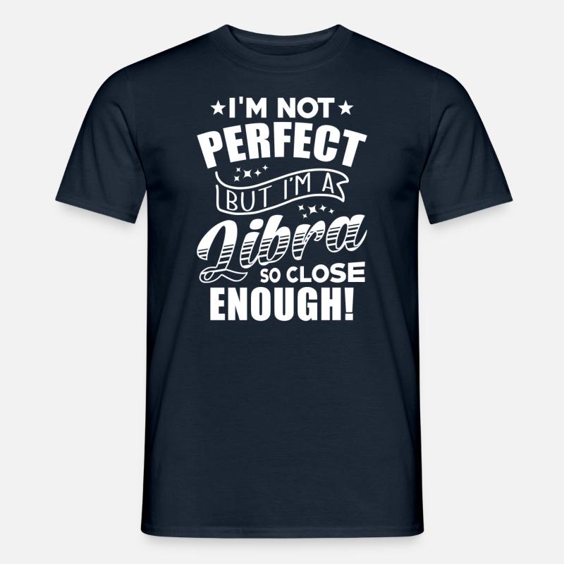 Libra Zodiac Sign Gift Libra - Men's T-Shirt - navy