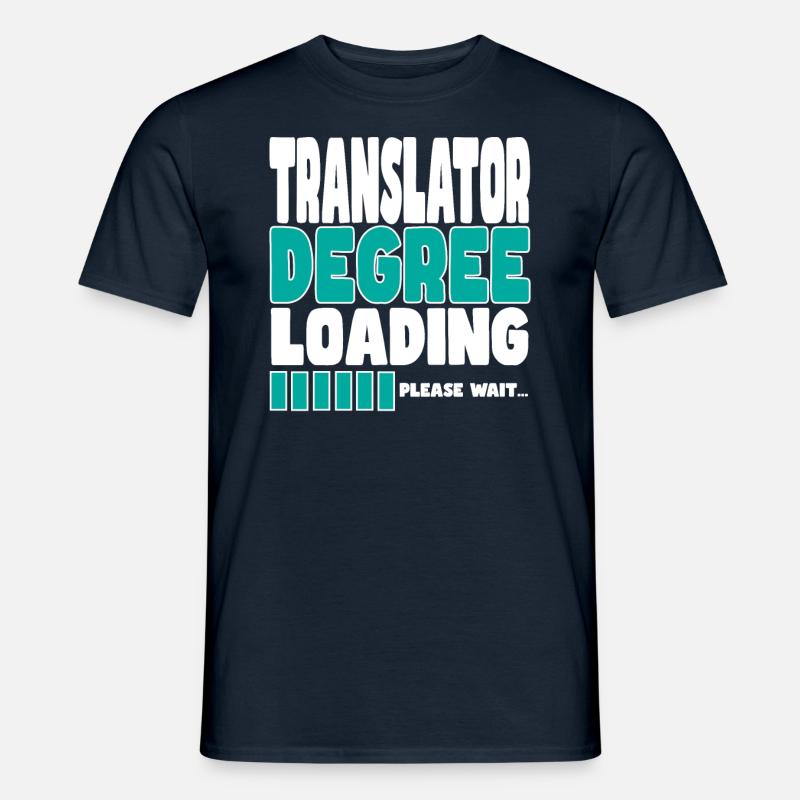 Translator invites training - Men’s T-shirt - navy