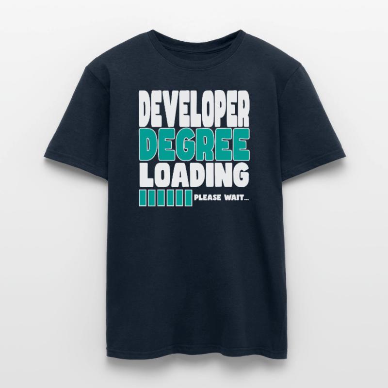 Software developer loads training Men's T-Shirt