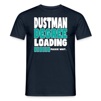 Müllmann invites training - Men's T-Shirt - navy - Front - AI Model Male 178 light (178cm)