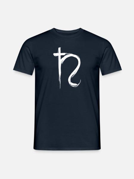 Saturn Astrologi Symbol - Mænd T-shirt - marineblå