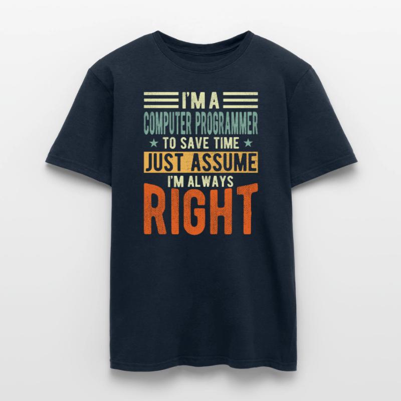 Computerprogrammierer Männer T-Shirt