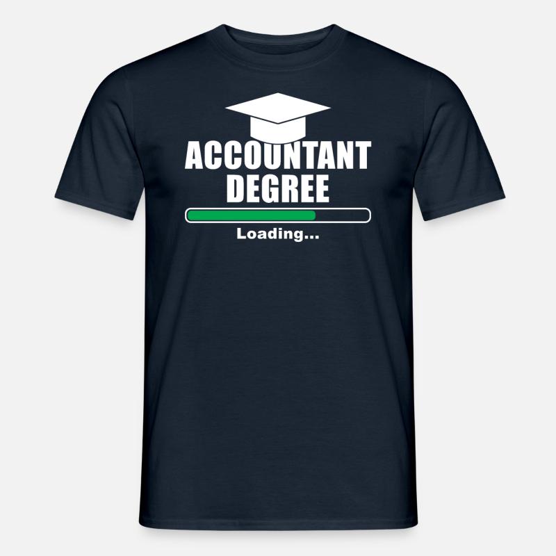 Formation comptable charges comptables - T-shirt homme - marine