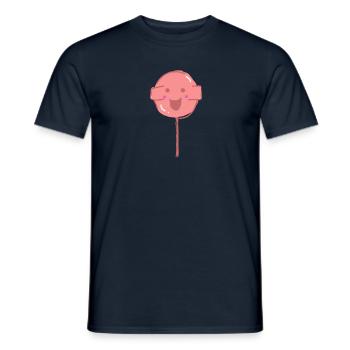 Kawaii Candy - Men's T-Shirt - navy - Front - AI Model Male 178 light (178cm)