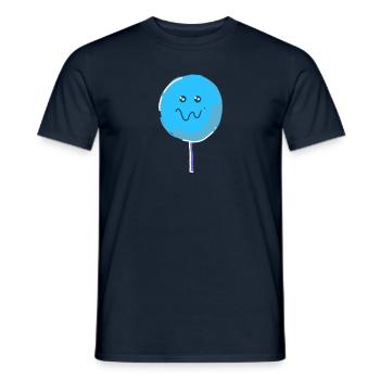 Kawaii Candy - Men's T-Shirt - navy - Front - AI Model Male 178 light (178cm)