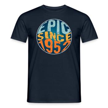 Épique depuis 1952 - T-shirt homme - marine - Devant - AI Model Male 178 light (178cm)