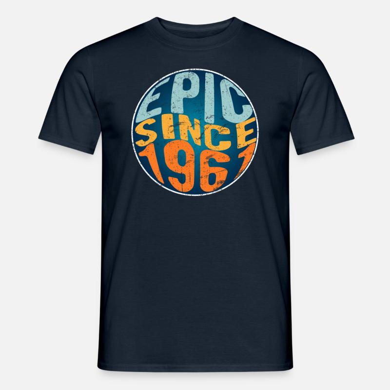 Episch Seit 1961 - Männer T-Shirt - Navy