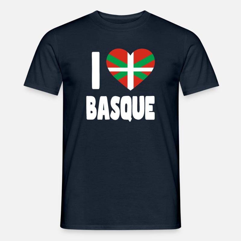Pays Basque Drapeau Basque - T-shirt homme - marine