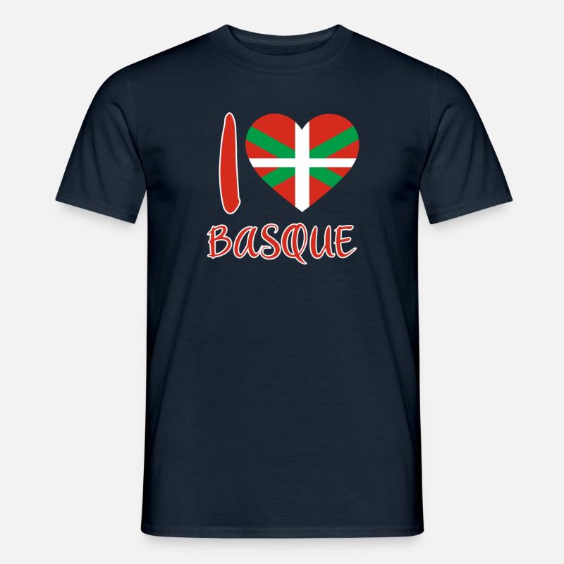 Pays Basque Drapeau Basque - T-shirt homme - marine