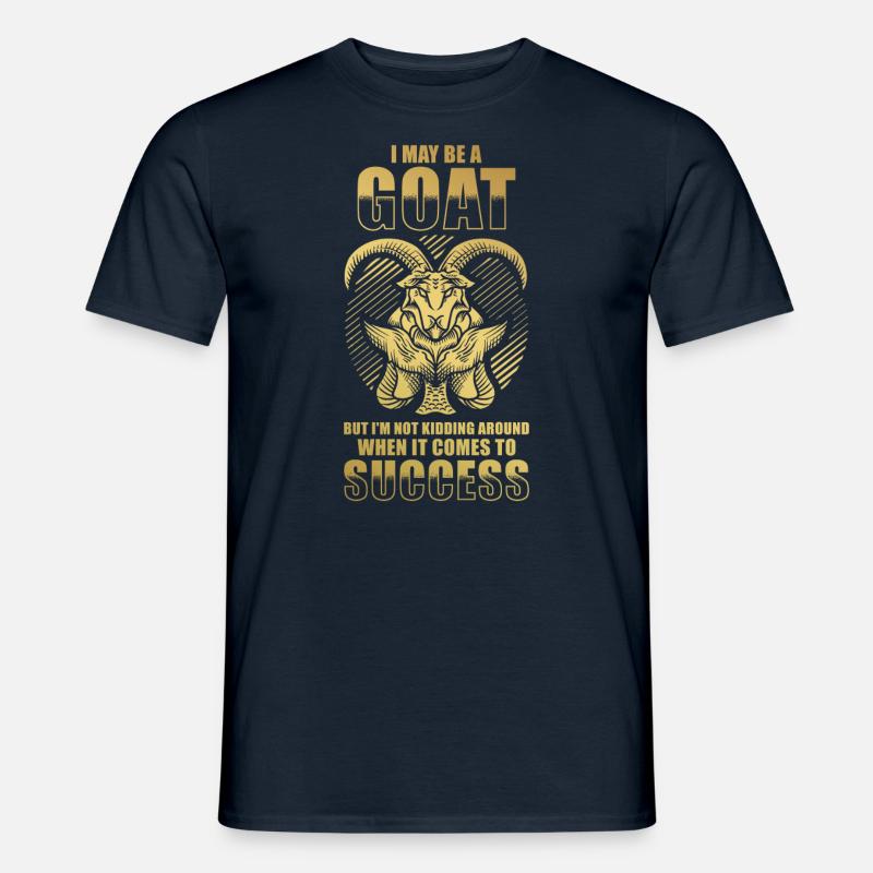 Steinbock Sternzeichen Astrologie Horoskop - Männer T-Shirt - Navy