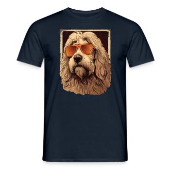 Maremma Abruzzo Shepherd Dog Maremmano Abruzzese - Men's T-Shirt - navy - Front - AI Model Male 178 light (178cm)