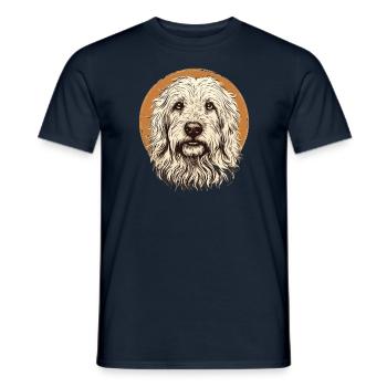 Maremma Abruzzo German Shepherd Maremmano Abruzzese - Men's T-Shirt - navy - Front - AI Model Male 178 light (178cm)