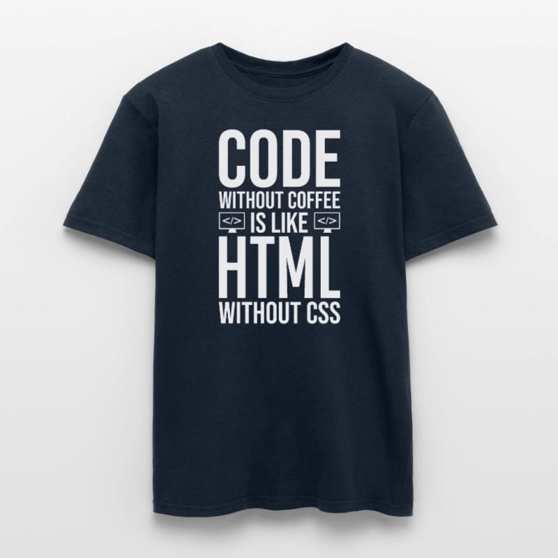Coder Kaffee Geschenk Männer T-Shirt