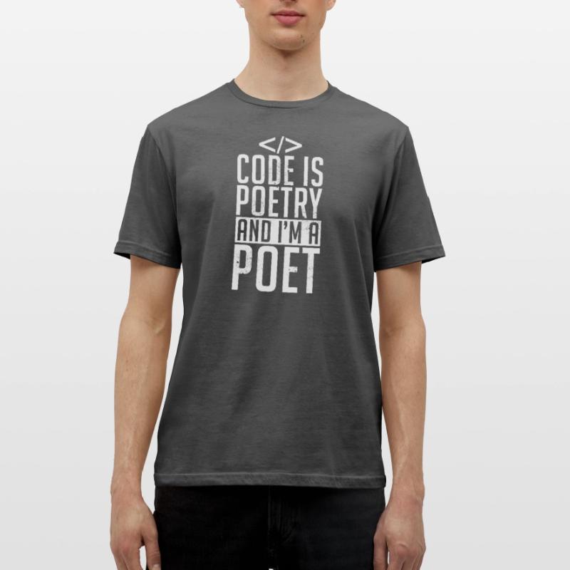 Programmierer Entwickler Coder Code Männer T-Shirt