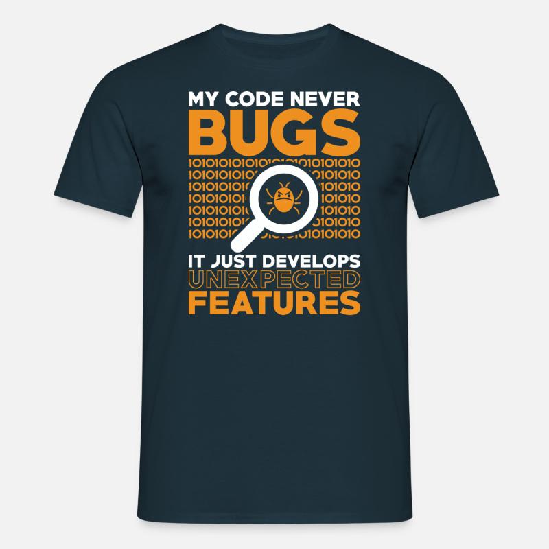 Code Codeur Programmeur Développeur Codeur - T-shirt Homme - marine