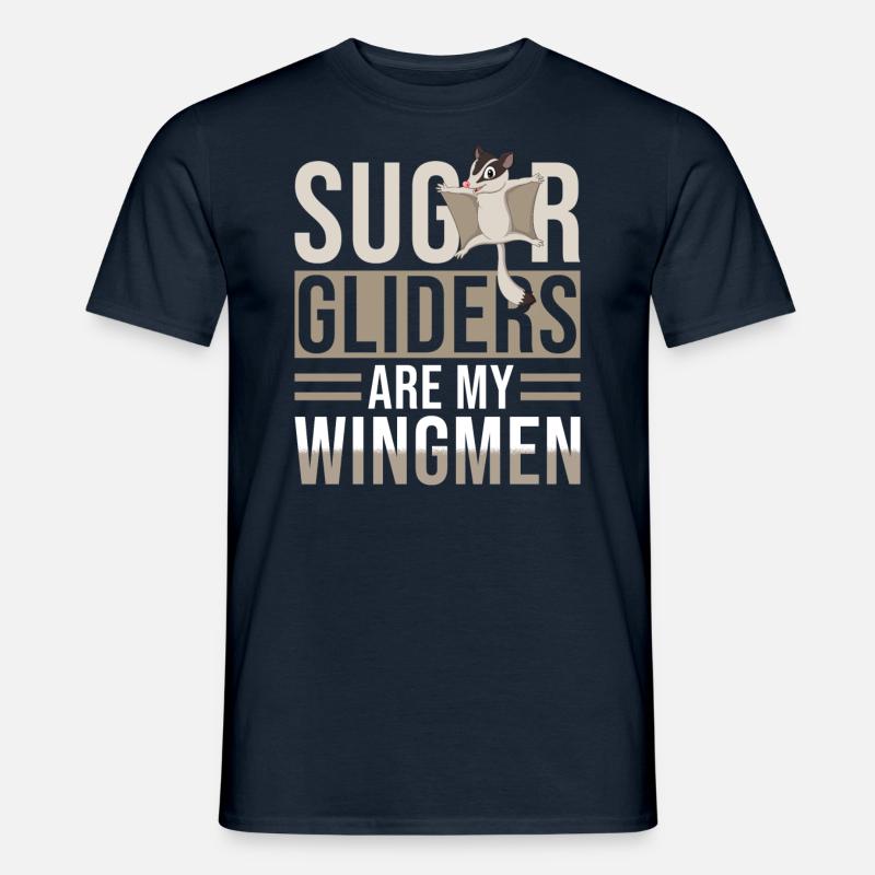 Sugar Glider Spruch - Männer T-Shirt - Navy