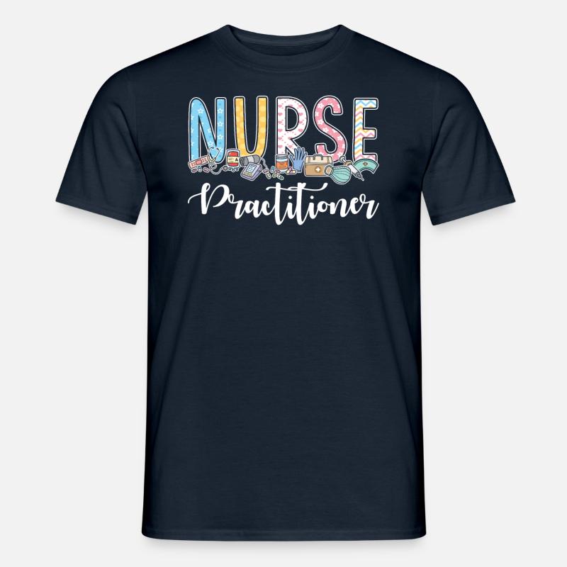 Nurse Practitioner - Männer T-Shirt - Navy