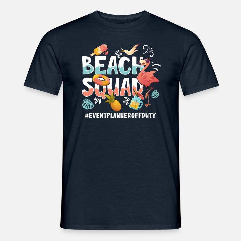 Eventplanner Vacation Beach Group - Men's T-shirt - navy