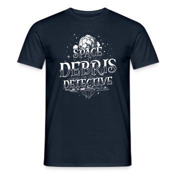 Meteorite Hunter Meteorite Hunting - Men's T-Shirt - navy - Front - AI Model Male 178 light (178cm)