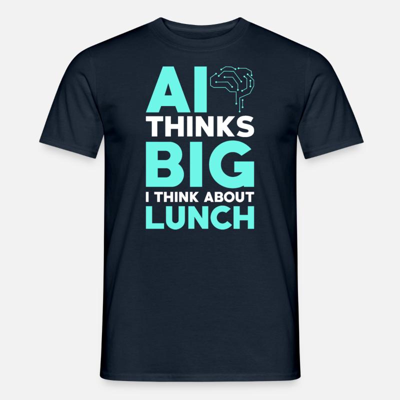 Artificial Intelligence Ai Lovers - Men's T-Shirt - navy