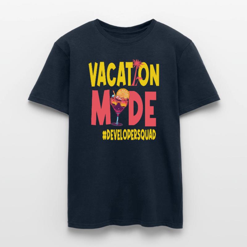 Developer Vacation Vacy Mode Developersquad Men's T-Shirt