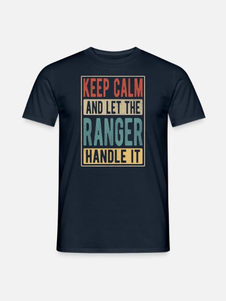 Ranger Retro Gift - Men's T-Shirt - navy