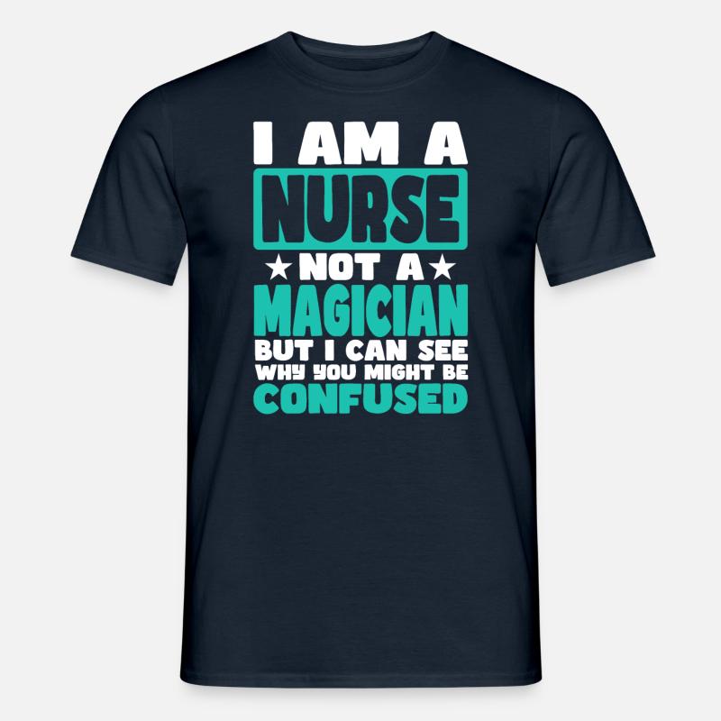 Krankenschwester - Männer T-Shirt - Navy