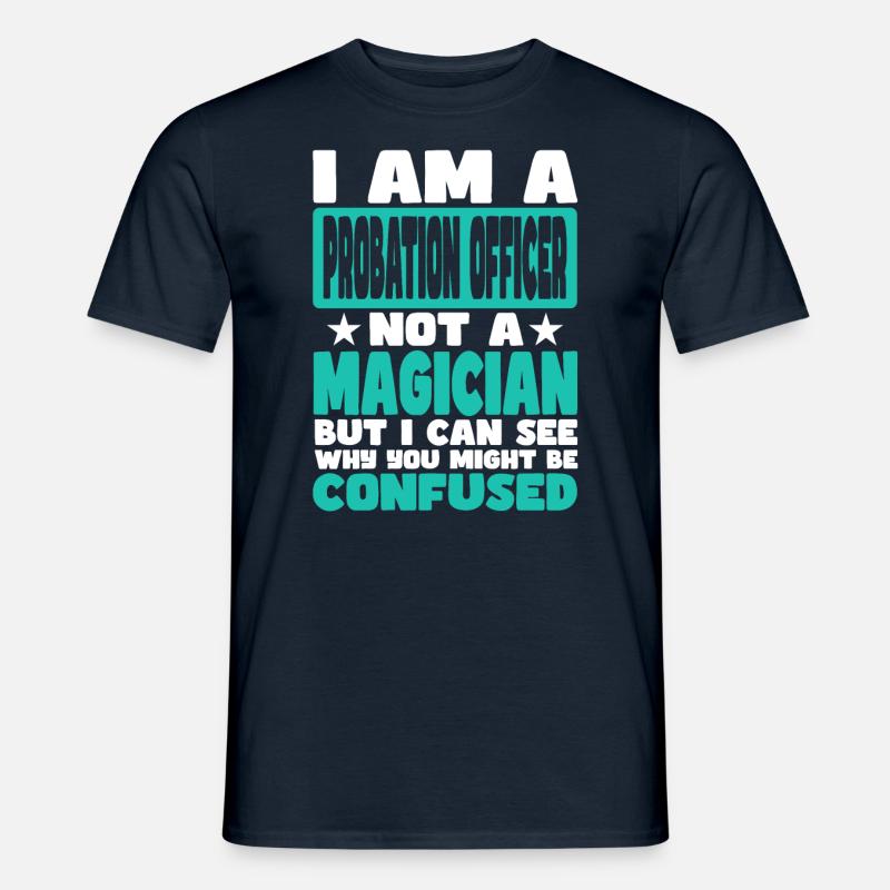 Bewährungshelfer - Männer T-Shirt - Navy