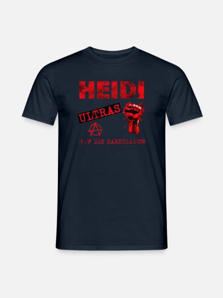 Heidi Reichinnek Merch Ultra - Männer T-Shirt - Navy