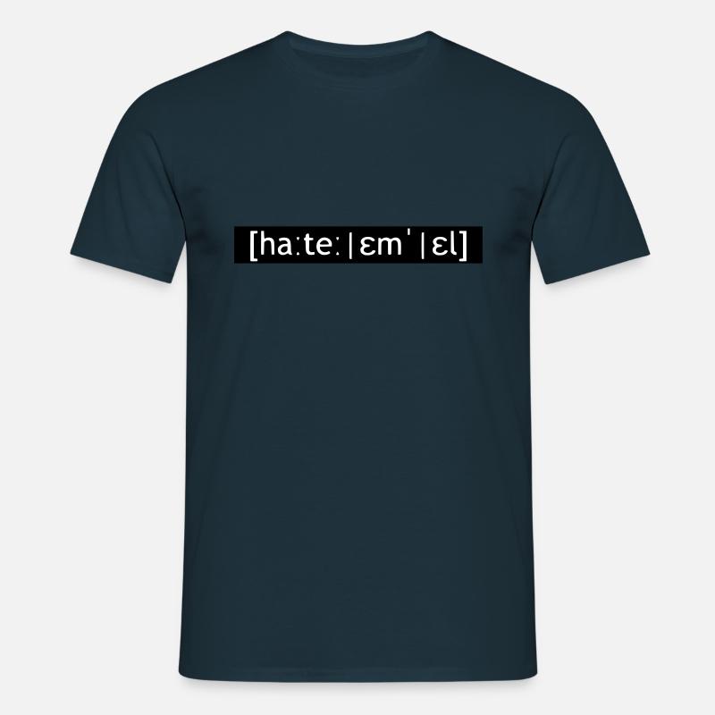 HTML / CSS VOICE - SIMPLE - Men's T-Shirt - navy