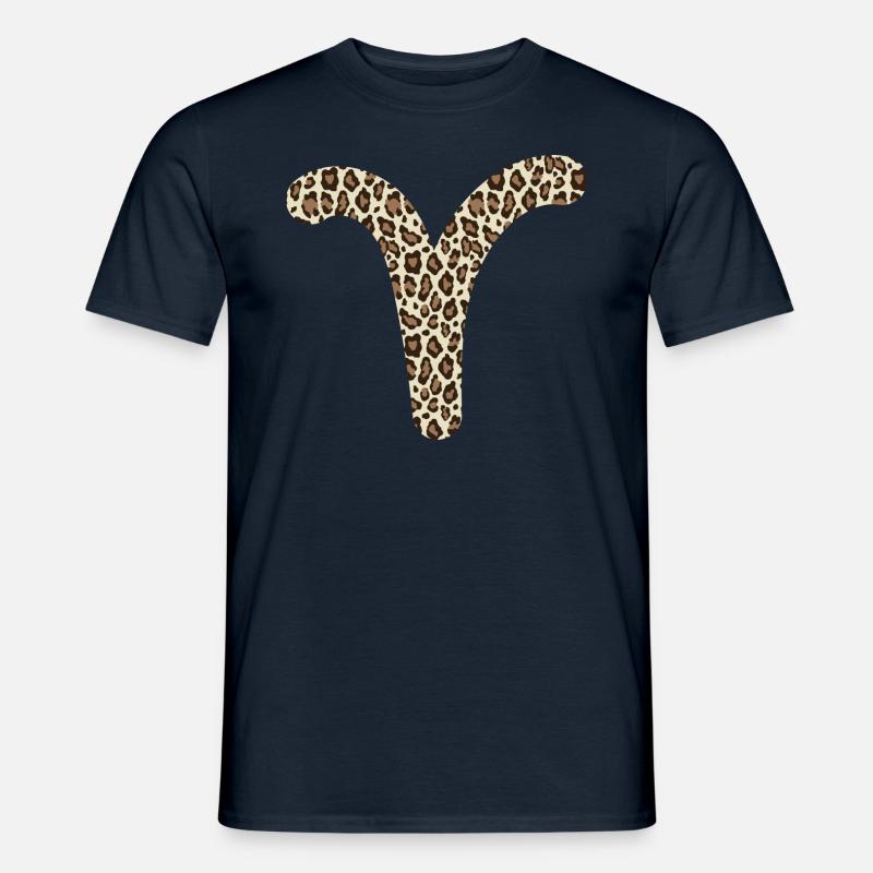 Sternzeichen Widder - Männer T-Shirt - Navy