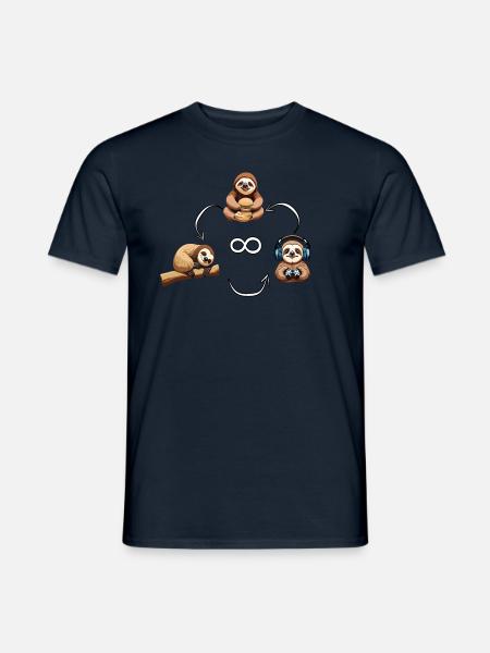 Gaming 4 Life - Men's T-Shirt - navy