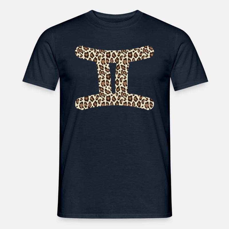 Sternzeichen Zwillinge - Männer T-Shirt - Navy