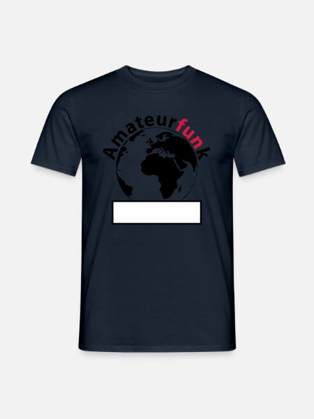 Amateurfunk - Männer T-Shirt - Navy