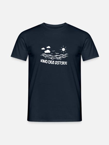 Kind der Ostsee - Männer T-Shirt - Navy