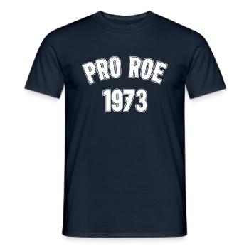 1973 Pro Roe - T-shirt homme - marine - Devant - AI Model Male 178 light (178cm)