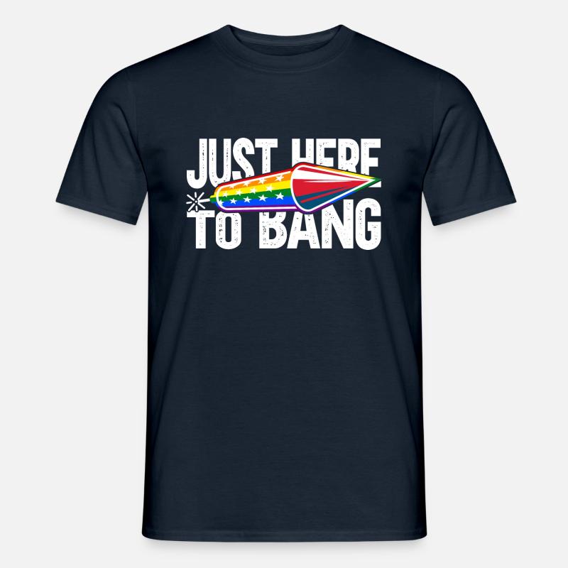 LGBT - Männer T-Shirt - Navy