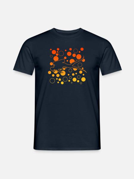 scuba diving - Männer T-Shirt - Navy