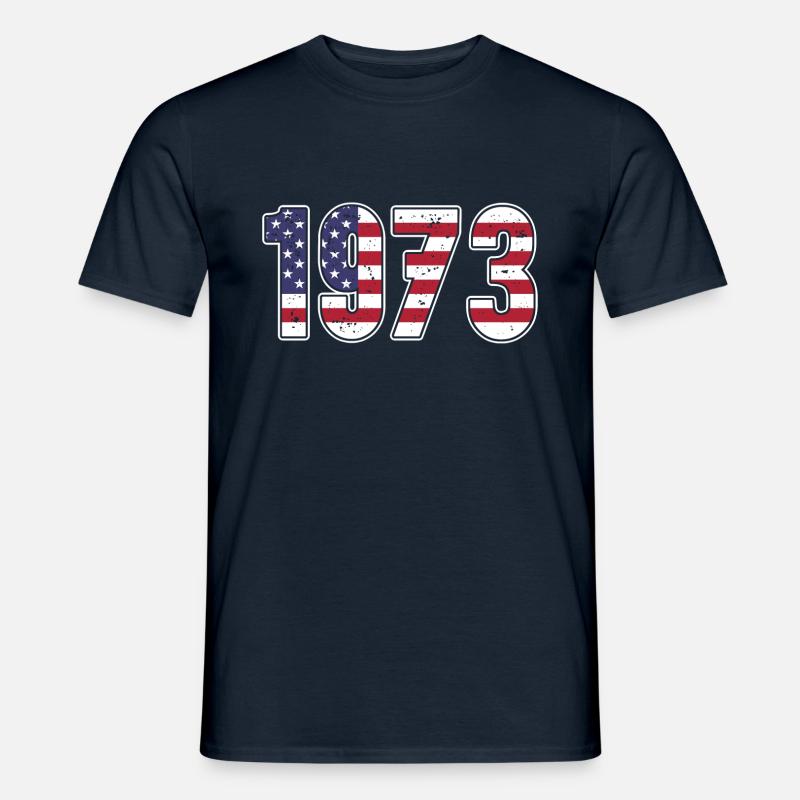 1973 Pro Roe - Männer T-Shirt - Navy