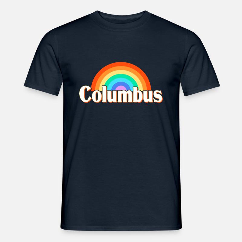 Columbus Ohio - Männer T-Shirt - Navy