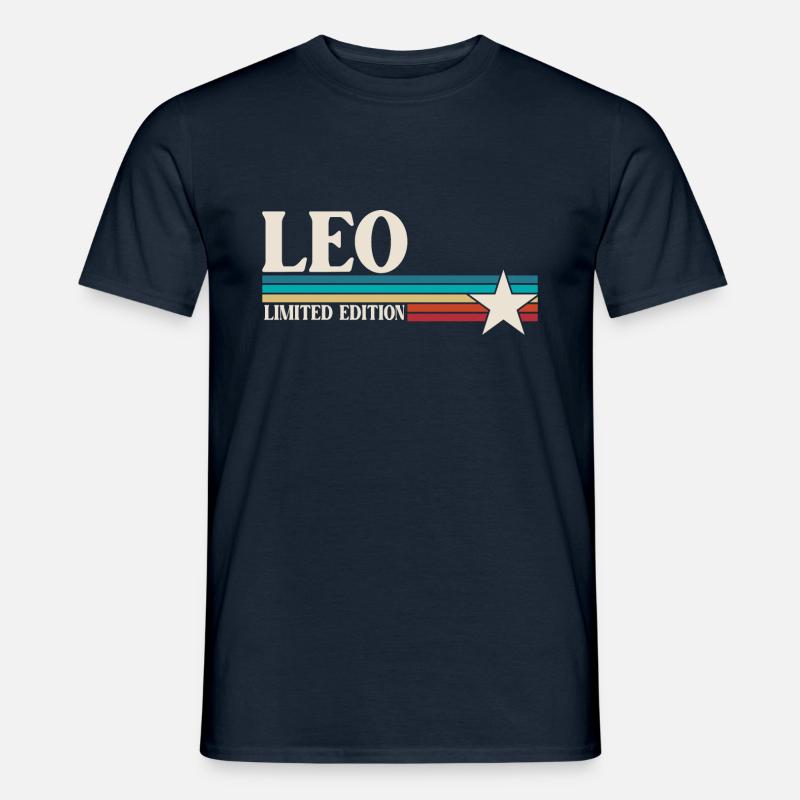 Sternzeichen Löwe - Männer T-Shirt - Navy
