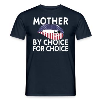 Mein Körper Meine Entscheidung - Männer T-Shirt - Navy - Vorne - AI Model Male 178 light (178cm)
