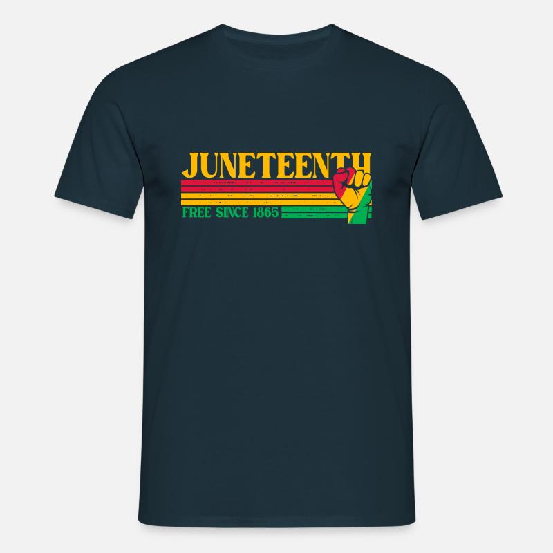 Juneteenth - Männer T-Shirt - Navy