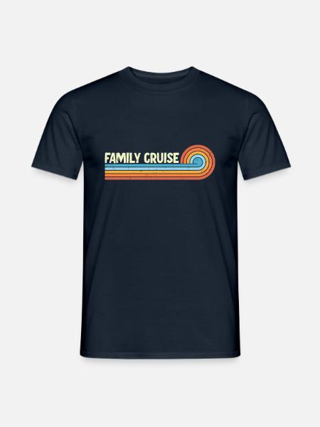 Croisière familiale - T-shirt homme - marine