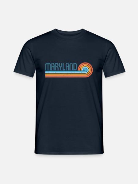 Maryland - Men's T-Shirt - navy